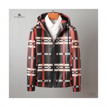 [버버리]Burberry 2020 Mens Casual Leather Jackets - 버버리 2020 남성 캐쥬얼 가죽 자켓 Bur03406x.Size(m 
