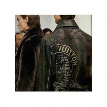 [루이비통]Louis vuitton 2020 Mens Logo Leather Jackets - 루이비통 2020 남성 로고 가죽 자켓 Lou02445x.Size(m 