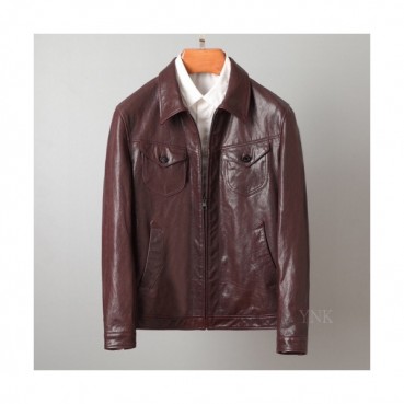 [루이비통]Louis vuitton 2020 Mens Logo Leather Jackets - 루이비통 2020 남성 로고 가죽 자켓 Lou02412x.Size(m 