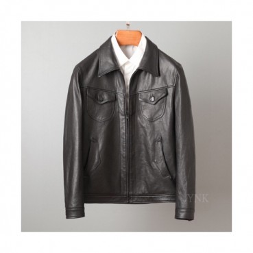 [루이비통]Louis vuitton 2020 Mens Logo Leather Jackets - 루이비통 2020 남성 로고 가죽 자켓 Lou02411x.Size(m 