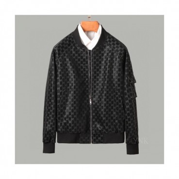 [구찌]Gucci 2020 Mens Classic Leather Jackets - 구찌 2020 남성 클래식 캐쥬얼 가죽 자켓 Guc03215x.Size(m 