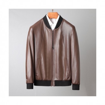 [버버리]Burberry 2020 Mens Casual Leather Jackets - 버버리 2020 남성 캐쥬얼 가죽 자켓 Bur03376x.Size(m 