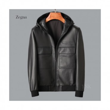 [제냐]Ermenegildo Zegna 2020 Mens Business Leather Jackets - 에르메네질도 제냐 2020 남성 비지니스 가죽 자켓 Zeg0224x.Size(m 
