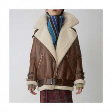 [아크네]Acne Sstudios 2020 Womens Casual Leather Jacket - 아크네 2020 여성 캐쥬얼 가죽 자켓 Acn0108x.Size(xs 