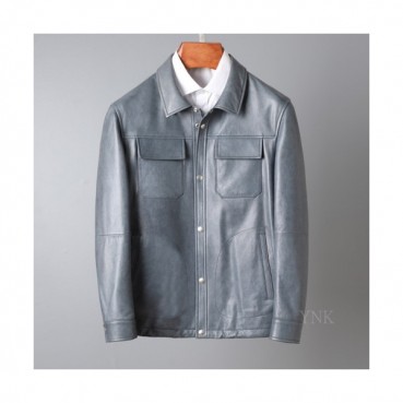 [버버리]Burberry 2020 Mens Casual Leather Jackets - 버버리 2020 남성 캐쥬얼 가죽 자켓 Bur03330x.Size(m 