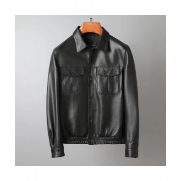 [알마니]Armani 2020 Mens Classic Leather Jackets - 알마니 2020 남성 클래식 캐쥬얼 가죽 자켓 Arm0810x.Size(m 