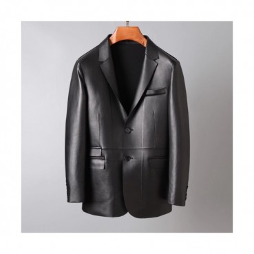 [제냐]Ermenegildo Zegna 2020 Mens Business Leather Jackets - 에르메네질도 제냐 2020 남성 비지니스 가죽 자켓 Zeg0218x.Size(m 