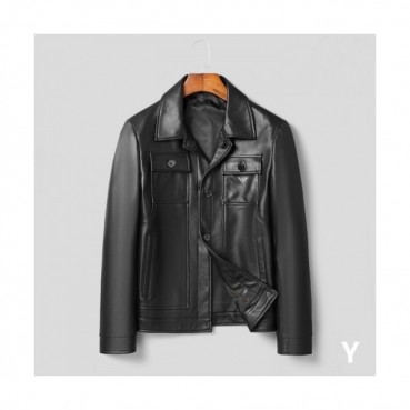 [알마니]Armani 2020 Mens Classic Leather Jackets - 알마니 2020 남성 클래식 캐쥬얼 가죽 자켓 Arm0806x.Size(m 