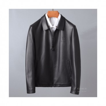 [버버리]Burberry 2020 Mens Casual Leather Jackets - 버버리 2020 남성 캐쥬얼 가죽 자켓 Bur03205x.Size(m 