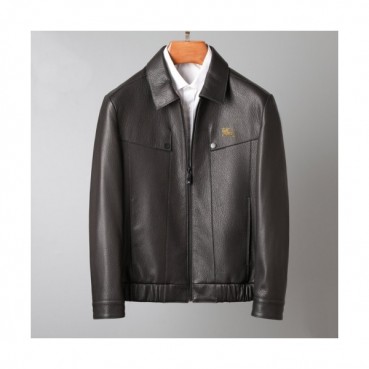 [버버리]Burberry 2020 Mens Casual Leather Jackets - 버버리 2020 남성 캐쥬얼 가죽 자켓 Bur03204x.Size(m 