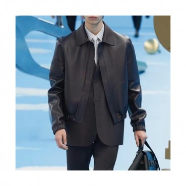 [루이비통]Louis vuitton 2020 Mens Logo Leather Jackets - 루이비통 2020 남성 로고 가죽 자켓 Lou02356x.Size(s 