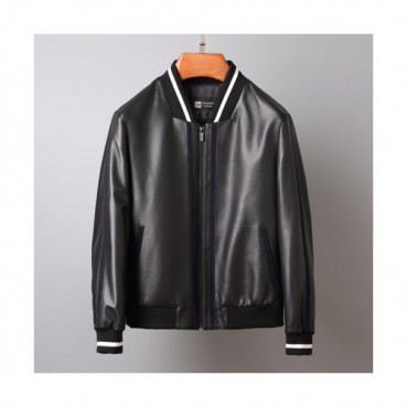 [제냐]Ermenegildo Zegna 2020 Mens Business Leather Jacket - 에르메네질도 제냐 2020 남성 비지니스 가죽 자켓 Zeg0210x.Size(m 