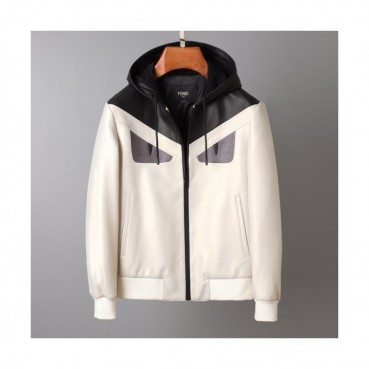 [펜디]Fendi 2020 Mens Casual Leather Jackets - 펜디 2020 남/녀 캐쥬얼 가죽 자켓 Fen0850x.Size(m 