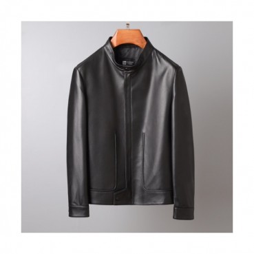 [제냐]Ermenegildo Zegna 2020 Mens Business Leather Jacket - 에르메네질도 제냐 2020 남성 비지니스 가죽 자켓 Zeg0209x.Size(m 