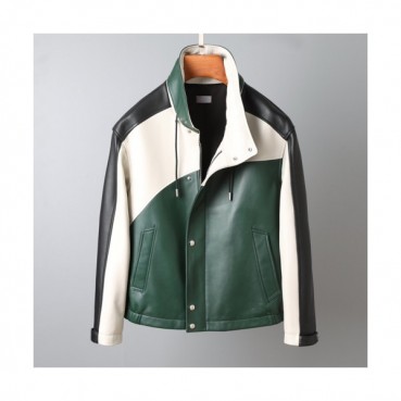 Dior 2020 Mens Logo Modern Leather Jacket - 디올 2020 남성 모던 가죽 자켓 Dio0896x.Size(m 