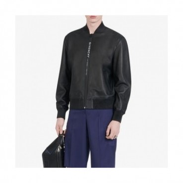 [지방시]Givenchy 2020 Mens Logo Casual Leather Jackets - 지방시 2020 남성 로고 캐쥬얼 레더 자켓 Giv0481x.Size(m 