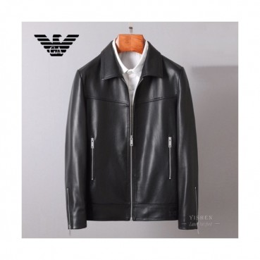 [알마니]Armani 2020 Mens Classic Leather Jackets - 알마니 2020 남성 클래식 캐쥬얼 가죽 자켓 Arm0787x.Size(m 