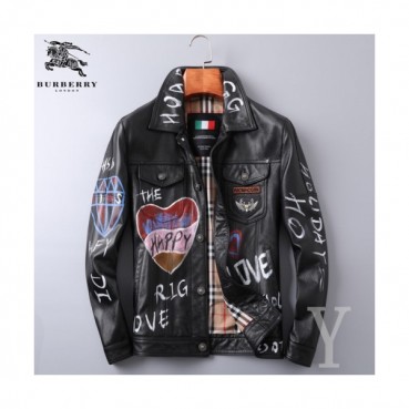 [버버리]Burberry 2020 Mens Casual Leather Jackets - 버버리 2020 남성 캐쥬얼 가죽 자켓 Bur03103x.Size(m 