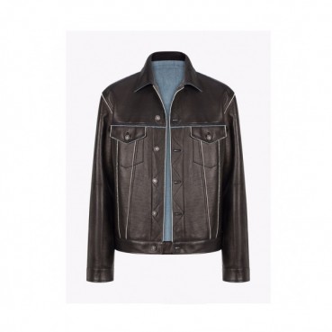 [지방시]Givenchy 2020 Mens Logo Casual Leather Jackets - 지방시 2020 남성 로고 캐쥬얼 레더 자켓 Giv0479x.Size(m 