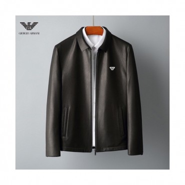 [알마니]Armani 2020 Mens Classic Leather Jackets - 알마니 2020 남성 클래식 캐쥬얼 가죽 자켓 Arm0780x.Size(m 