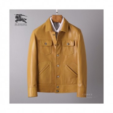 [버버리]Burberry 2020 Mens Casual Leather Jackets - 버버리 2020 남성 캐쥬얼 가죽 자켓 Bur03101x.Size(m 