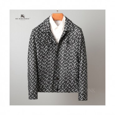 [버버리]Burberry 2020 Mens Casual Leather Jackets - 버버리 2020 남성 캐쥬얼 가죽 자켓 Bur03099x.Size(m 