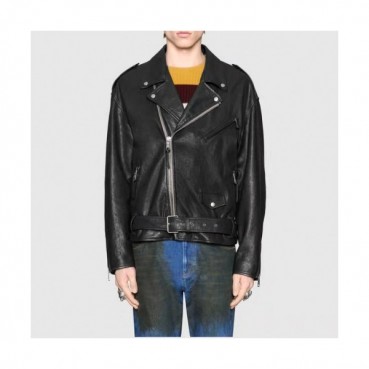 [구찌]Gucci 2020 Mens Classic Leather Jackets - 구찌 2020 남성 클래식 캐쥬얼 가죽 자켓 Guc03075x.Size(m 