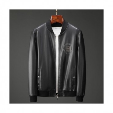 [버버리]Burberry 2020 Mens Casual Leather Jackets - 버버리 2020 남성 캐쥬얼 가죽 자켓 Bur03096x.Size(m 