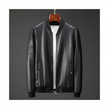 [알마니]Armani 2020 Mens Logo Casual Leather Jackets - 알마니 2020 남성 로고 캐쥬얼 가죽 자켓 Arm0777x.Size(m 