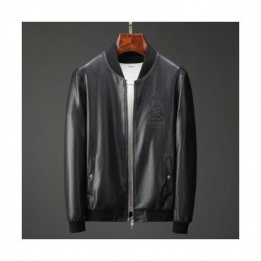 [버버리]Burberry 2020 Mens Casual Leather Jackets - 버버리 2020 남성 캐쥬얼 가죽 자켓 Bur03051x.Size(m 