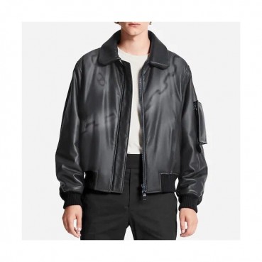 [루이비통]Louis vuitton 2020 Mens Logo Leather Jackets - 루이비통 2020 남성 로고 가죽 자켓 Lou02247x.Size(m 