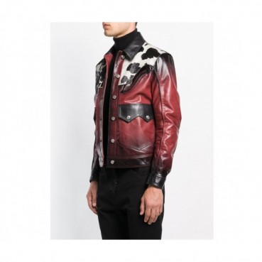 [1:1]Saint Laurent 2020 Mens Casual Flannel Leather Jackets - 입생로랑 2020 남성 캐쥬얼 플란넬 가죽 자켓 Ysl0087x.Size(m 