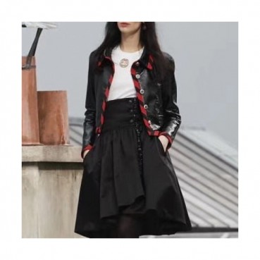 [샤넬]Chanel 2020 Womens Luxury Leather Jackets - 샤넬 2020 여성 럭셔리 가죽 자켓 Cha0609x.Size(s 