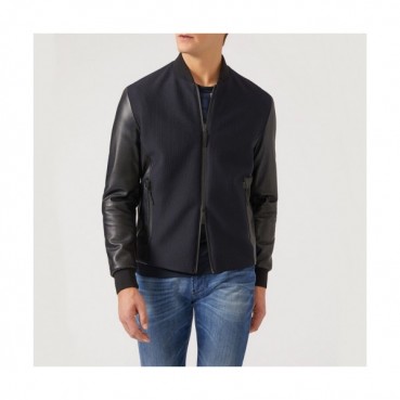 [알마니]Armani 2020 Mens Logo Casual Leather Jackets - 알마니 2020 남성 로고 캐쥬얼 가죽 자켓 Arm0592x.Size(m 