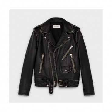 Celine Mens Leather Jacket - 셀린느 2020 남성 로고 캐쥬얼 가죽 자켓 