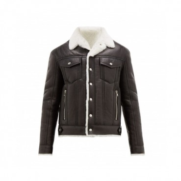 [발망]Balmain 2020 Mens Casual Camel-hair Leather Jackets 