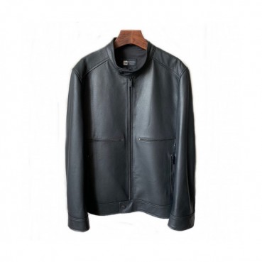 Ermenegildo Zegna 2019 Mens Business Leather Jacket - 에르메네질도 제냐 2019 남성 비지니스 가죽 자켓 Zeg0132x.Size(m 