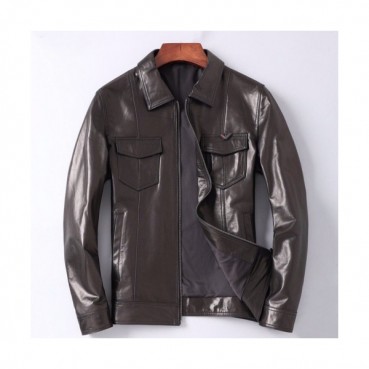 Armani 2019 Mens Business Leather Jacket - 알마니 2019 남성 비지니스 가죽 자켓 Arm0481x.Size(m 