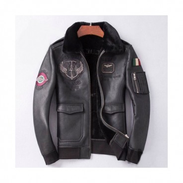Armani 2019 Mens Casual Leather Jacket - 알마니 2019 남성 캐쥬얼 가죽 자켓 Arm0480x.Size(m 