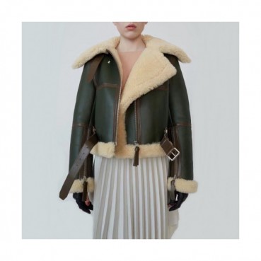 Acne Sstudios 2019 Womens Casual Leather Jacket - 아크네 2019 여성 캐쥬얼 가죽 자켓 Acn0041x.Size(s 