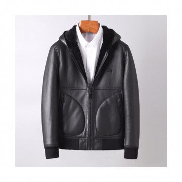 Burberry 2019 Mens Casual Leather Jacket - 버버리 2019 남성 캐쥬얼 가죽 자켓 Bur01662x.Size(l 