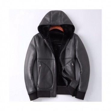 Burberry 2019 Mens Casual Leather Jacket - 버버리 2019 남성 캐쥬얼 가죽 자켓 Bur01641x.Size(l 