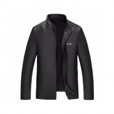 Armani 2019 Mens Business Leather Jacket - 알마니 2019 남성 비지니스 가죽 자켓 Arm0449x.Size(m 