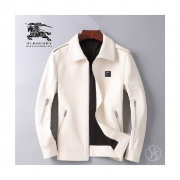 Burberry 2019 Mens Casual Leather Jacket - 버버리 2019 남성 캐쥬얼 가죽 자켓 Bur01544x.Size(m 