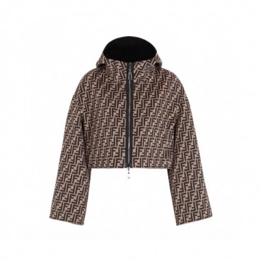 Fendi 2019 Womens Casual Cashmere Leather Jacket - 펜디 2019 여성 캐쥬얼 캐시미어 레더 자켓 Fen0434x.Size(s 