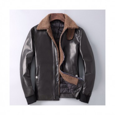 Burberry 2019 Mens Casual Duck Down Leather Jacket - 버버리 2019 남성 캐쥬얼 덕다운 가죽 자켓 Bur01449x.Size(l 