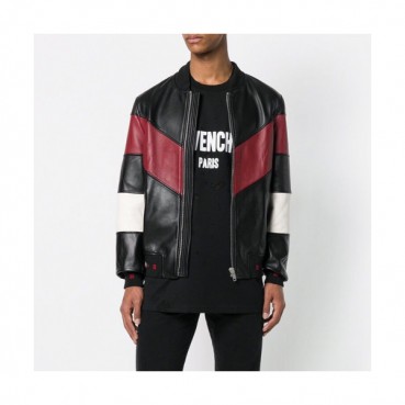 Givenchy 2019 Mens Logo Casual Leather Jacket - 지방시 남성 로고 캐쥬얼 레더 자켓 Giv0244x.Size(m 