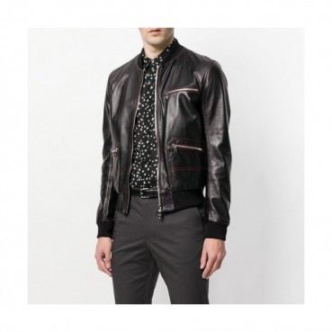 Fendi 2019 Mens Casual Leather Jacket - 펜디 2019 남성 캐쥬얼 레더 자켓 Fen0407x.Size(l 