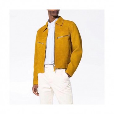 Coach 2019 Mens Logo Casual Leather Jacket - 코치 2019 남성 로고 캐쥬얼 가죽 자켓 Coa001x.Size(m 