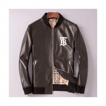 Burberry 2019 Mens Casual Down Leather Jacket - 버버리 2019 남성 캐쥬얼 다운 가죽 자켓 Bur01431x.Size(l 